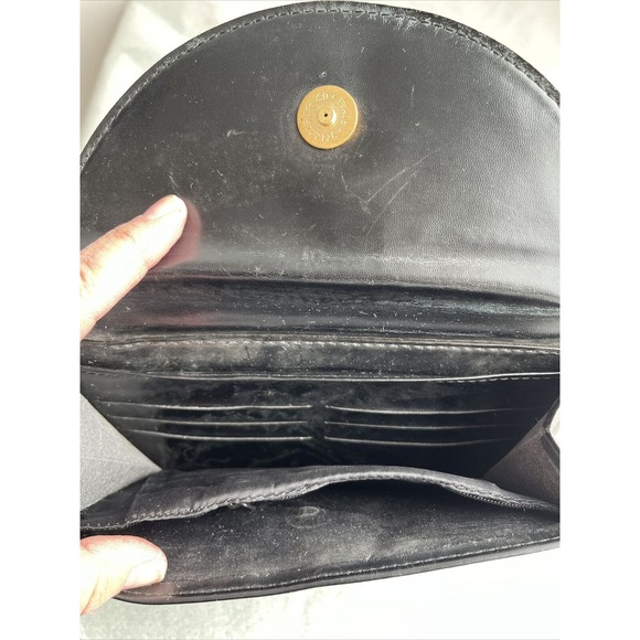 Day Runner Regency Planner Zip Around + Full Wallet Black 1999 Inserts Vintage - Picture 12 of 13